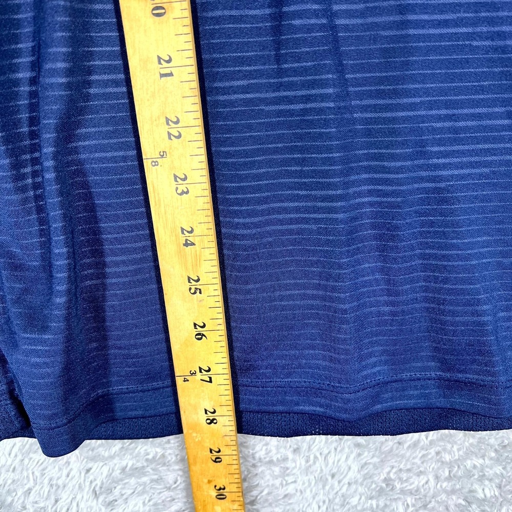 Nike Dri Fit Strike 2 Soccer Jersey Mens Medium Blue Raglan Sleeve Mesh‎ #93 - Picture 9 of 10